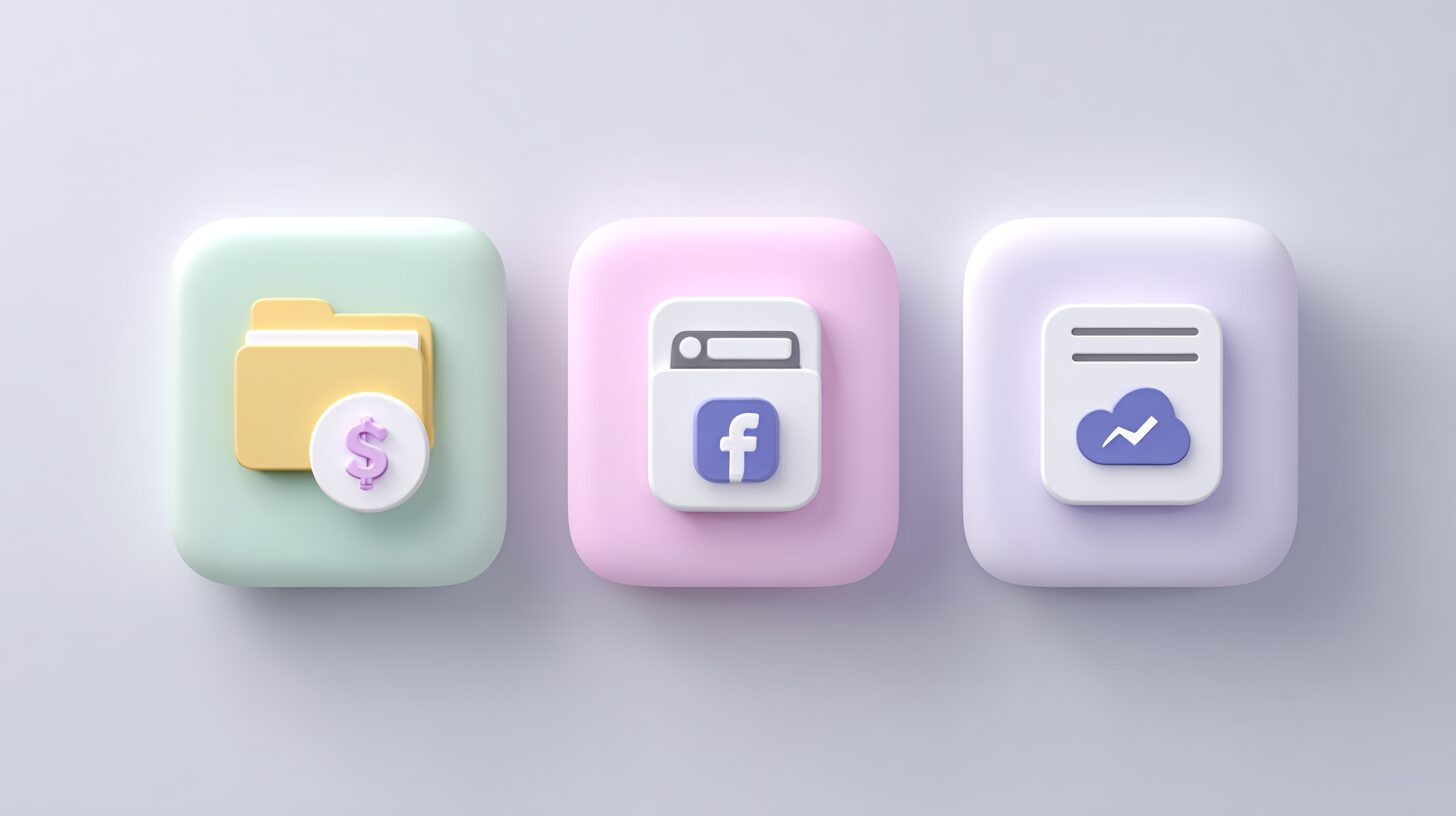 「デジタル遺産の3分類」を図解したインフォグラフィック画像